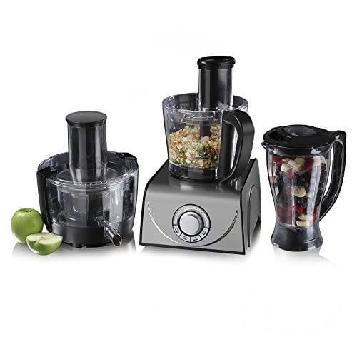 Exquisite 3-in-1 Food Processor - Juice Extractor - Blender - 1000w