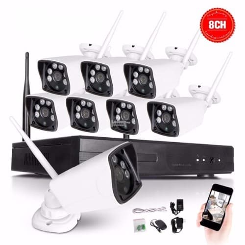 8ch Real-time Wireless Nvr Kit