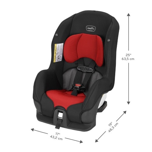 Tribute Lx Convertible Car Seat - Red