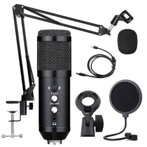 6 - in 1 Microphone Studio Kits Package - Bm-800