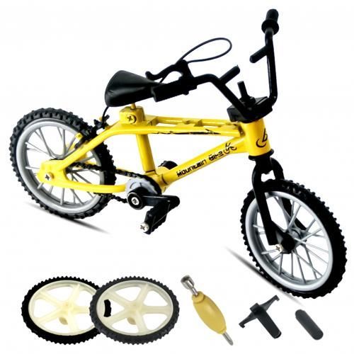 Creative Alloy Miniature Metal Racing Finger Bicycle Bike Model Toy Board Game Home Desktop Ornaments Gift