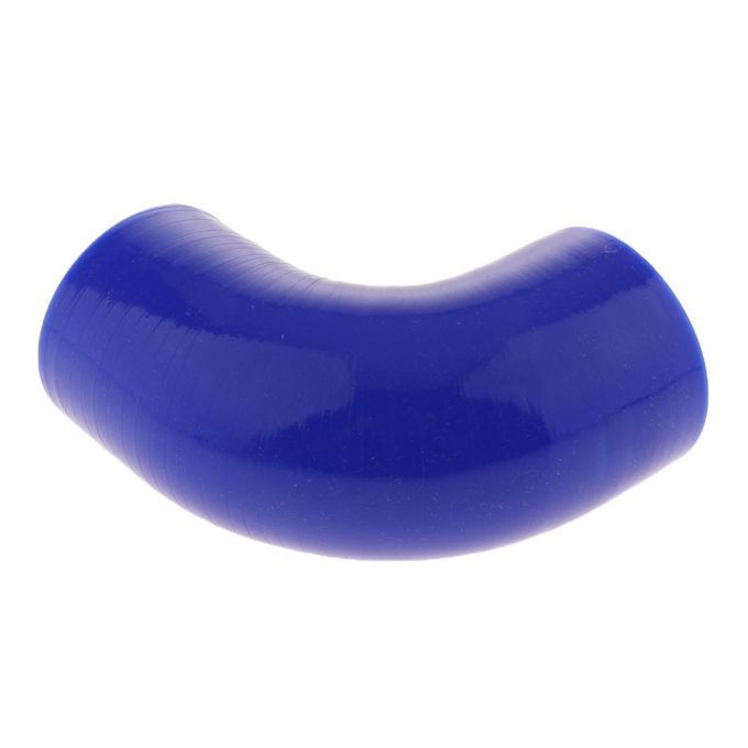 90 Degree 5mm Hose Turbo Silicone Elbows Coupler Pipe Hose  Blue