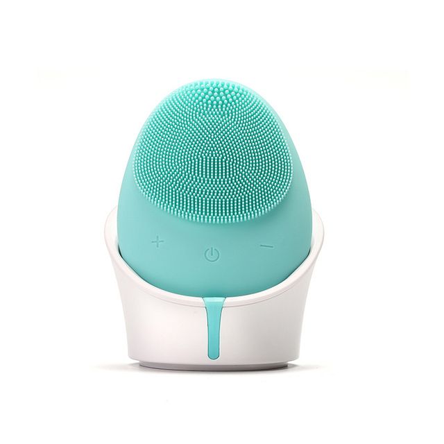 Waterproof Wireless Face Cleansing Instrument Washing Brush