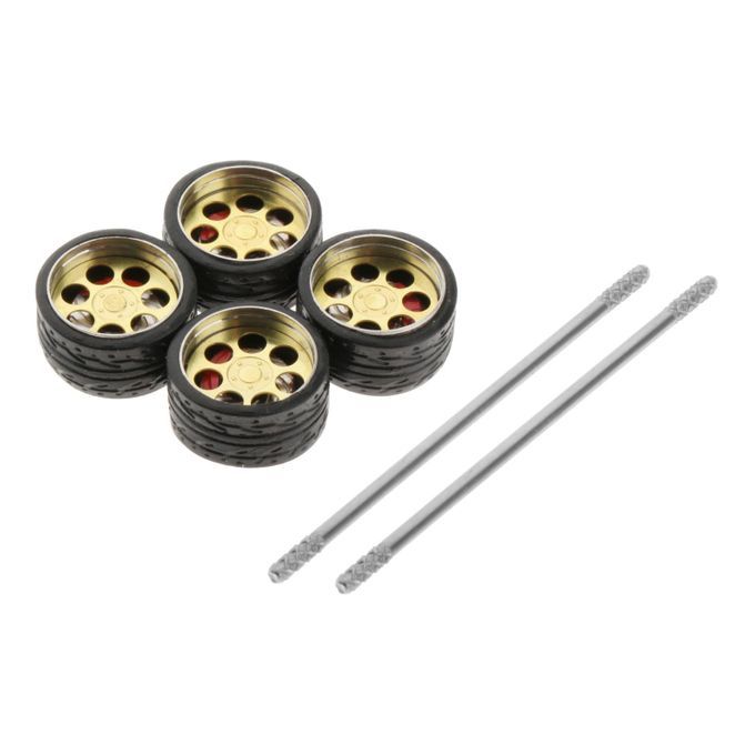 4PcsSet 164 OnRoad Model Car Wheel  Tires Spare Parts For E8