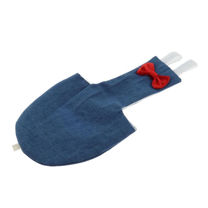 Washable Bird Flight Suit Diapers For Macaw, Congo African Denim XL