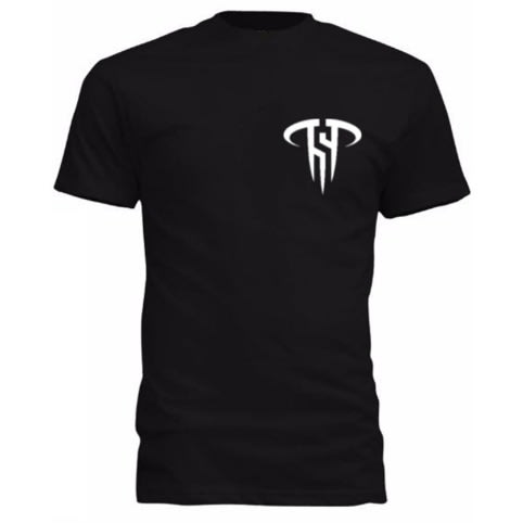 Incraydible White Evolution Round Neck T-shirt - Black