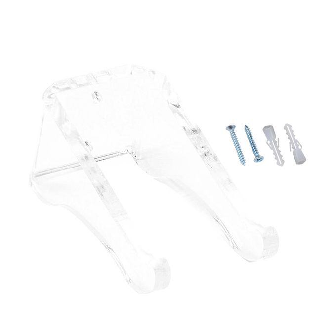 Clear Acrylic Guitar Hanger Wall Mount Display For Violin Ukulele Bass