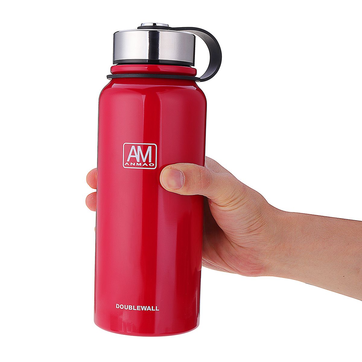 800ml Double Walled Vacuum Insulated Stainless Steel Water Drinks Bottle Gift