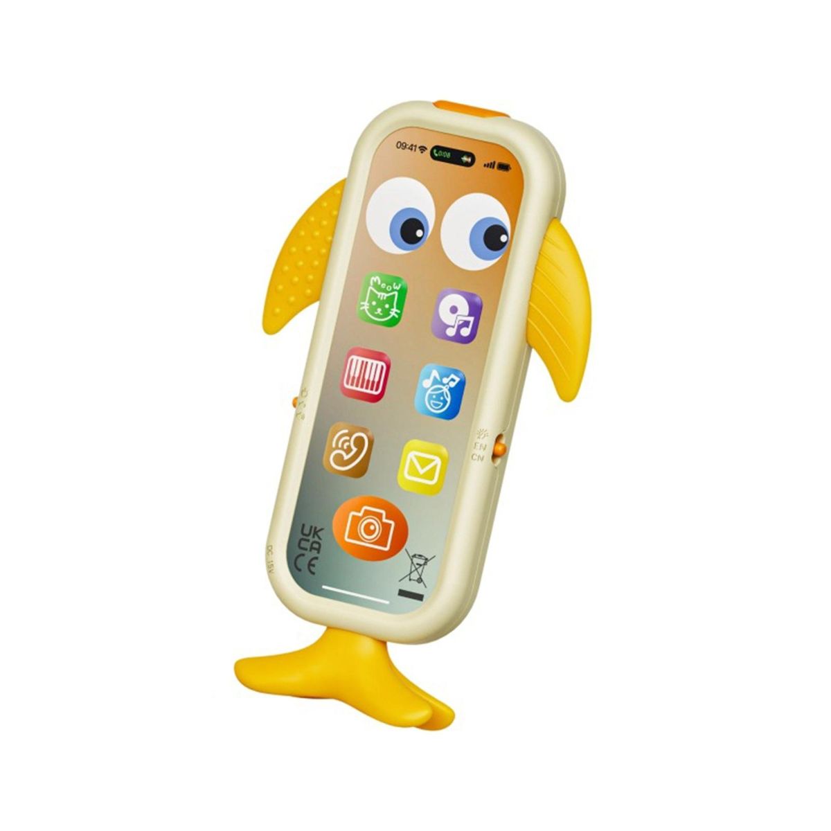 Educational Toy Early Education Mobile Phone Toy Machine Yellow