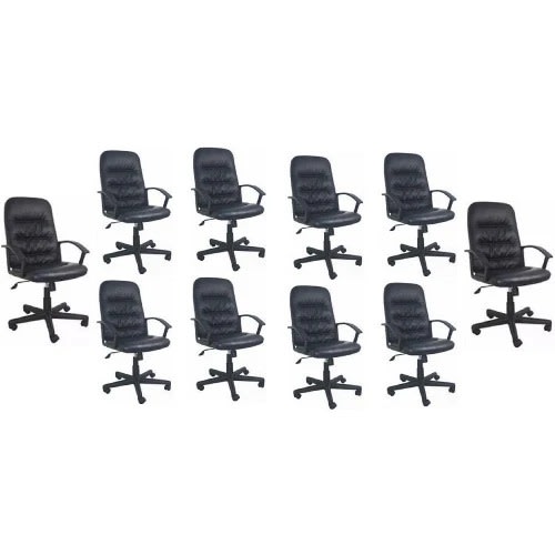 Excell Director's Office Chair Set - 10 Pieces