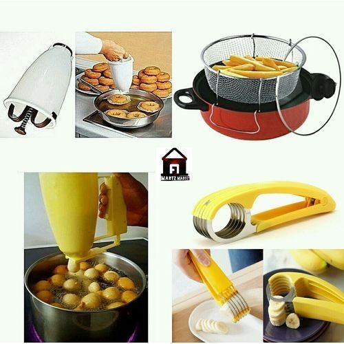 Doughnut Maker, Puff Puff Maker, Plantain Chip Cutter And Deepfryer Size 24
