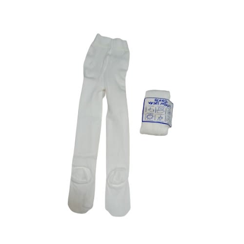 Baby Cotton Rich Thick Pop Socks  - Cream -  1 Pic