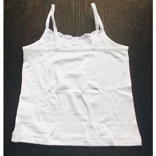 Girls Lace Strappy Vest - 3Pieces
