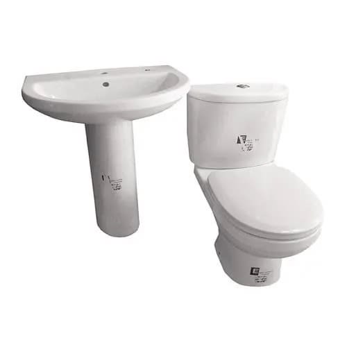 Twyford Toilet Seat & Wash Hand Basin - 110