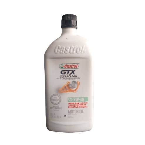 Castrol Gtx 5w-30 Ultra Clean Conventional - Ordinary Oil With Vol:1 Us Qt - 946ml