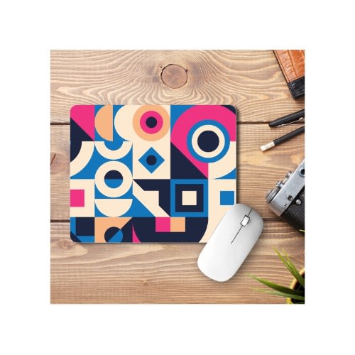 Patterned Custom Branded Mouse Pad