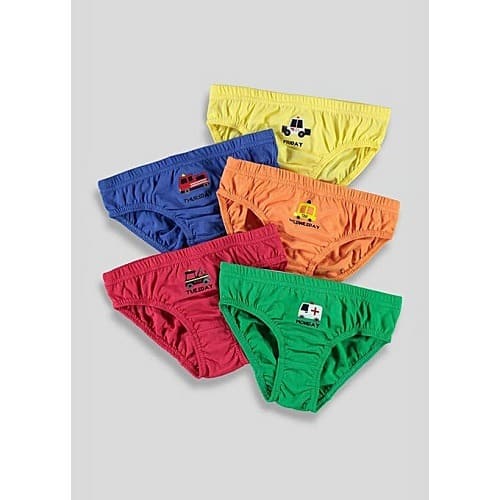 Pack Of 5 Boys Briefs And Underwear