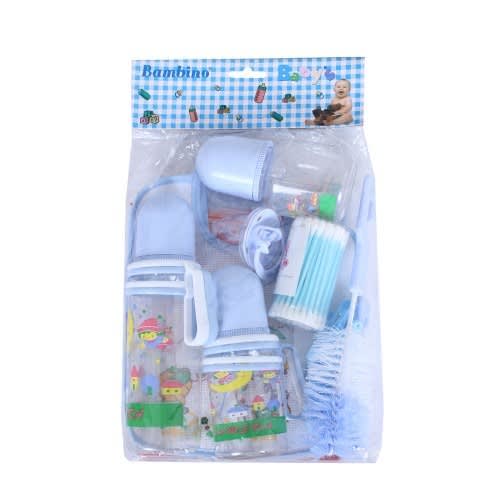 Feeding Bottle Set - 7 Pieces - Blue
