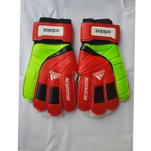 Response Firm Grip Goalkeeper Gloves - Red/lemon