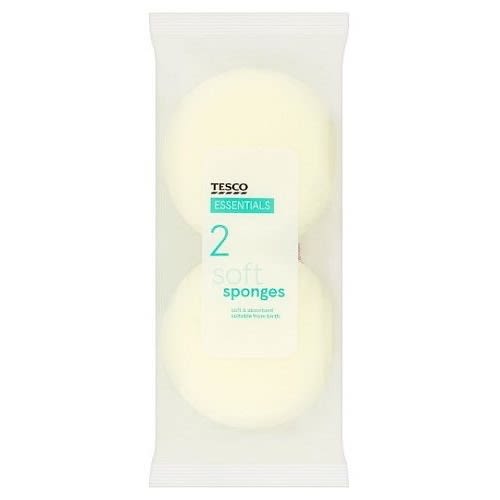 Essentials Soft Sponges - 2 Pieces