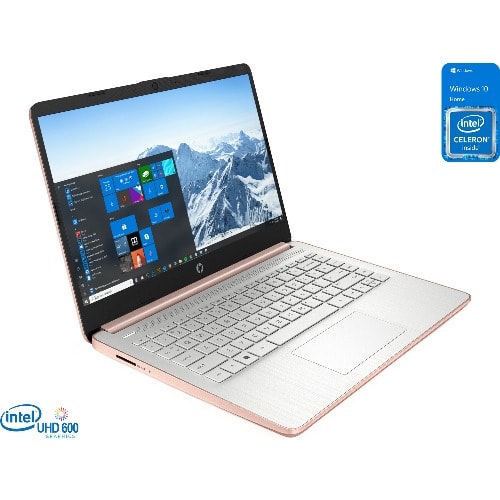 Stream 14 Intel Celeron - 64GB HDD- 4GB RAM- Windows 10+ Gift - Gold
