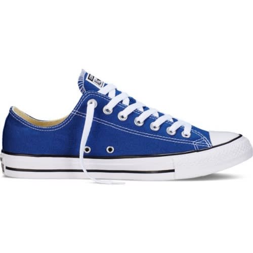 Men's Canvas Low Top Sneakers - Blue