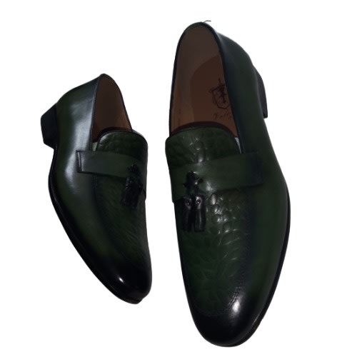 Anax - Tassel Shoe - Green