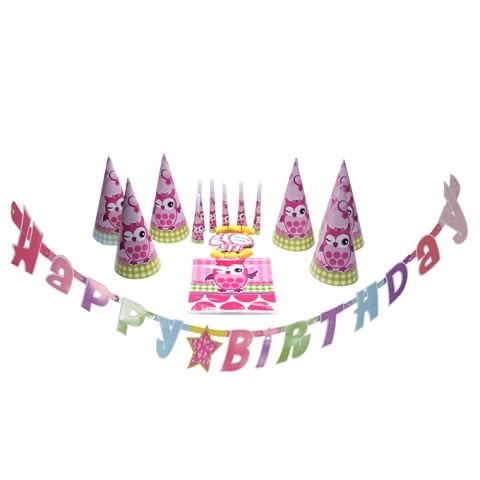 Pink Party Supplies-39 in 1