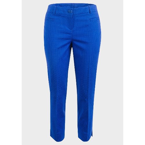 Ladies Polka Dot 3/4 Leg Cigarette Trousers
