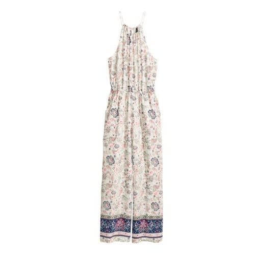 Wide Leg Jumpsuit- Multicolour