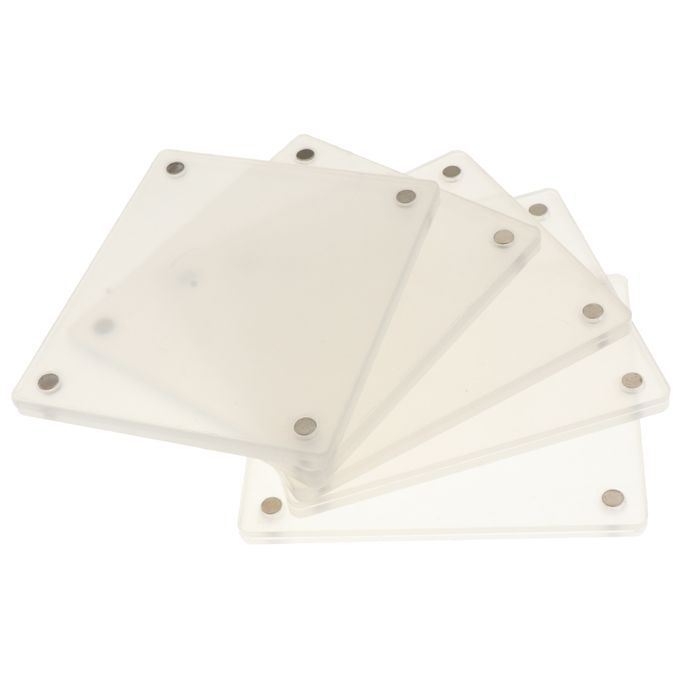 5Pack Acrylic Fridge Magnet 90x77mm Frame For   Mini 8/8+/7s/90/25