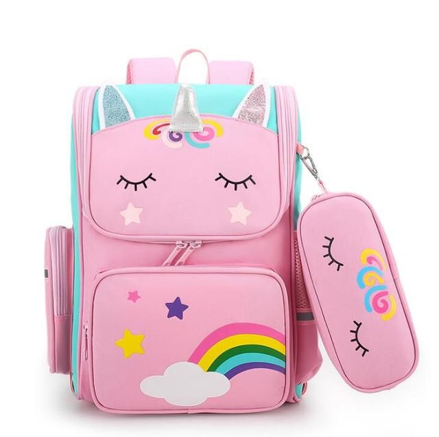 School Backpack Set Lunch Bag School Bag Kids Bookbag