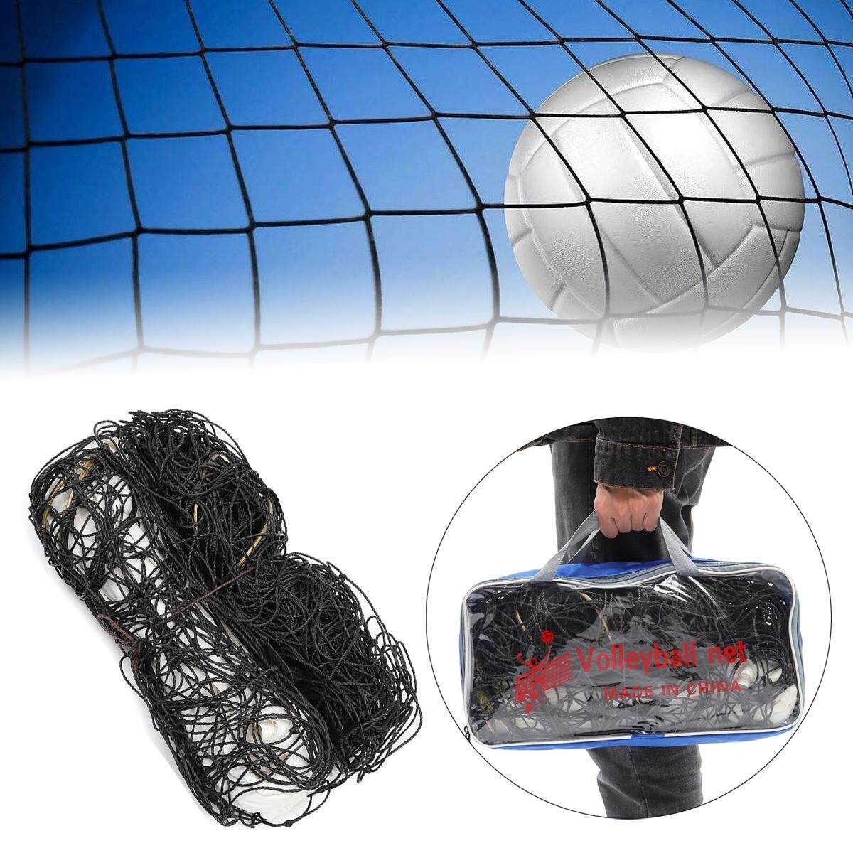 9.5×1m Standard Volleyball Net Polyethylene Sport Training Durable Outdoor