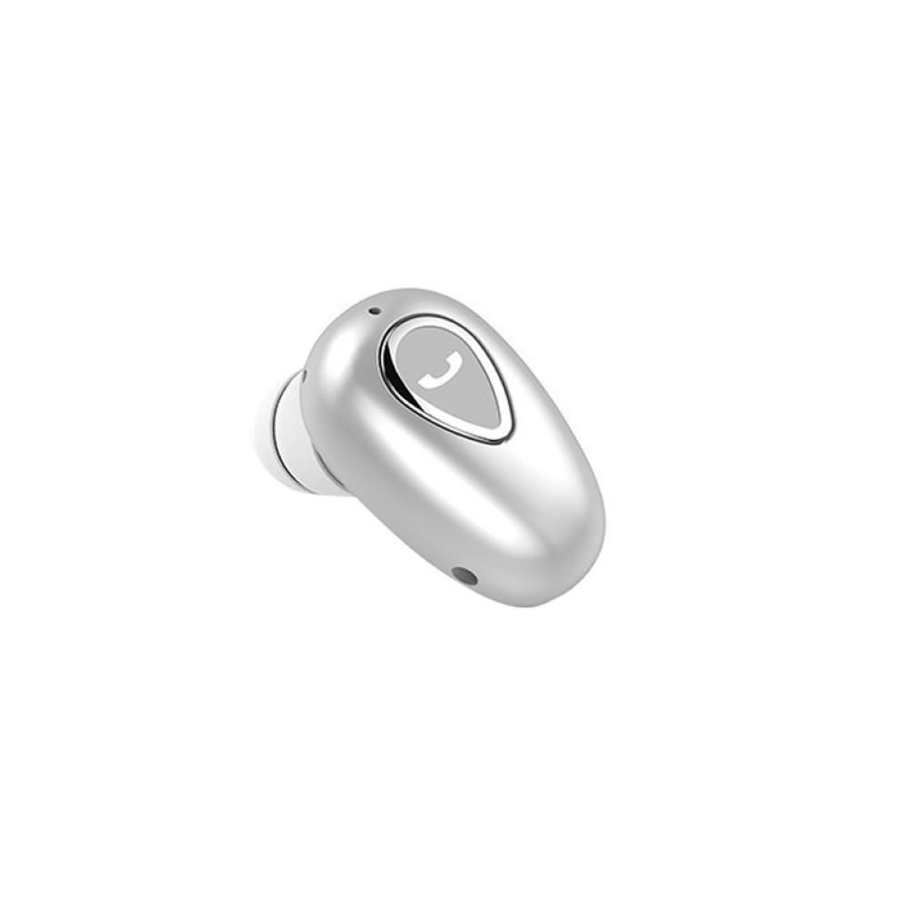 1Pc Mini In-ear Wireless Bluetooth-compatible-Silver