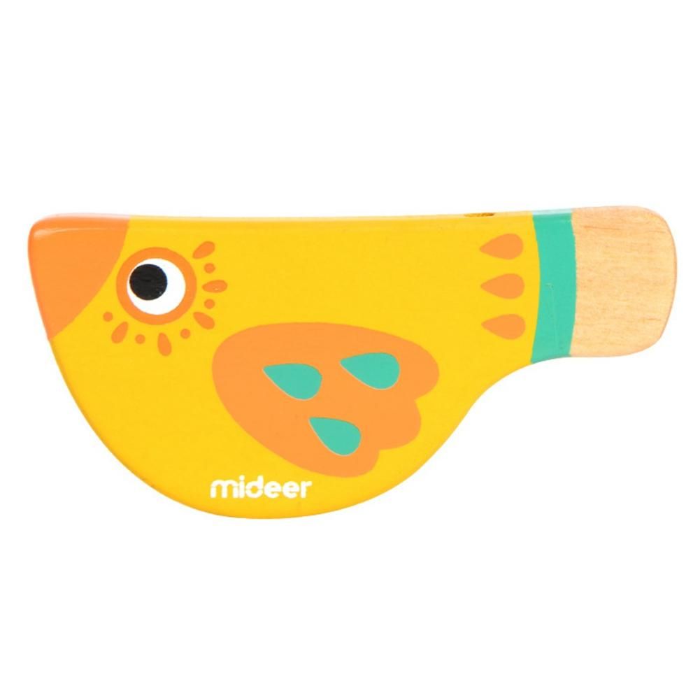 MiDeer Wooden Whistle Toy Baby Bird Whistling Boy Girl