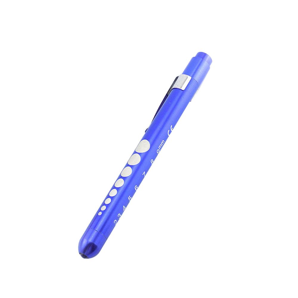 LED Flashlight Medical Torch Light Nurse Pen Light-Blue