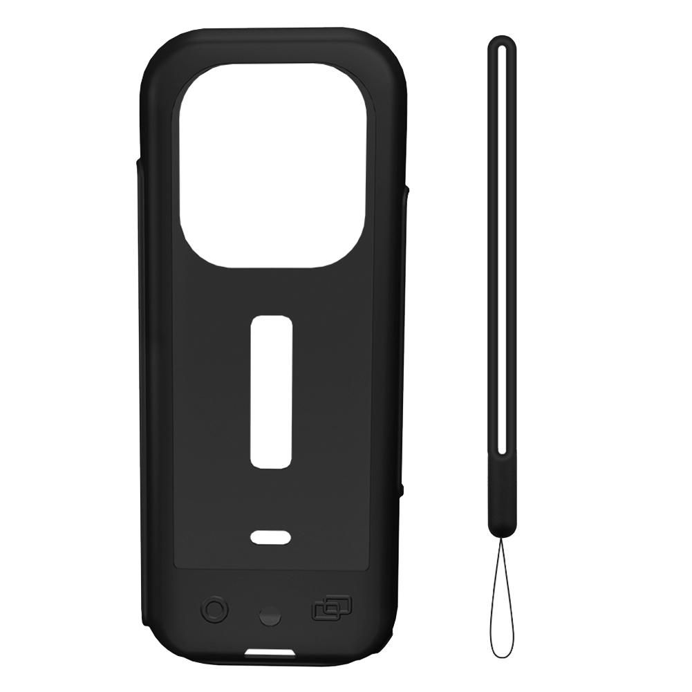 Body Silicone Protector for Insta 360 One X3 Camera Anti-Scratch Silicone Case Black