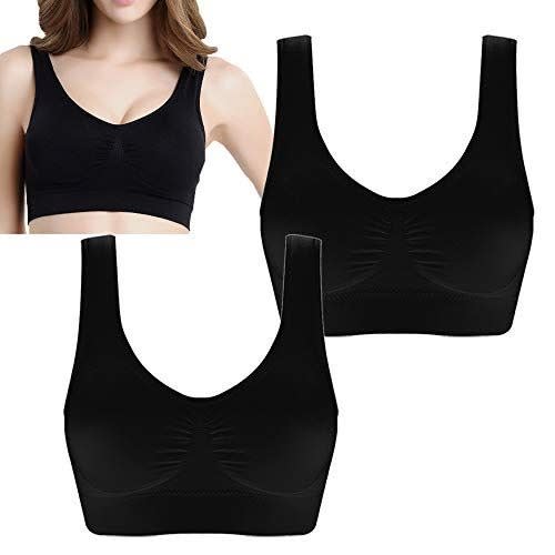 3 Black Sport Bra