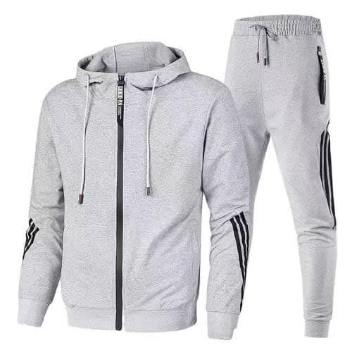 Hoodie And Joggers - Grey