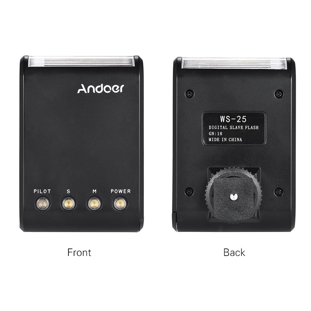 WS-25 Professional Portable Mini Digital Slave Flash