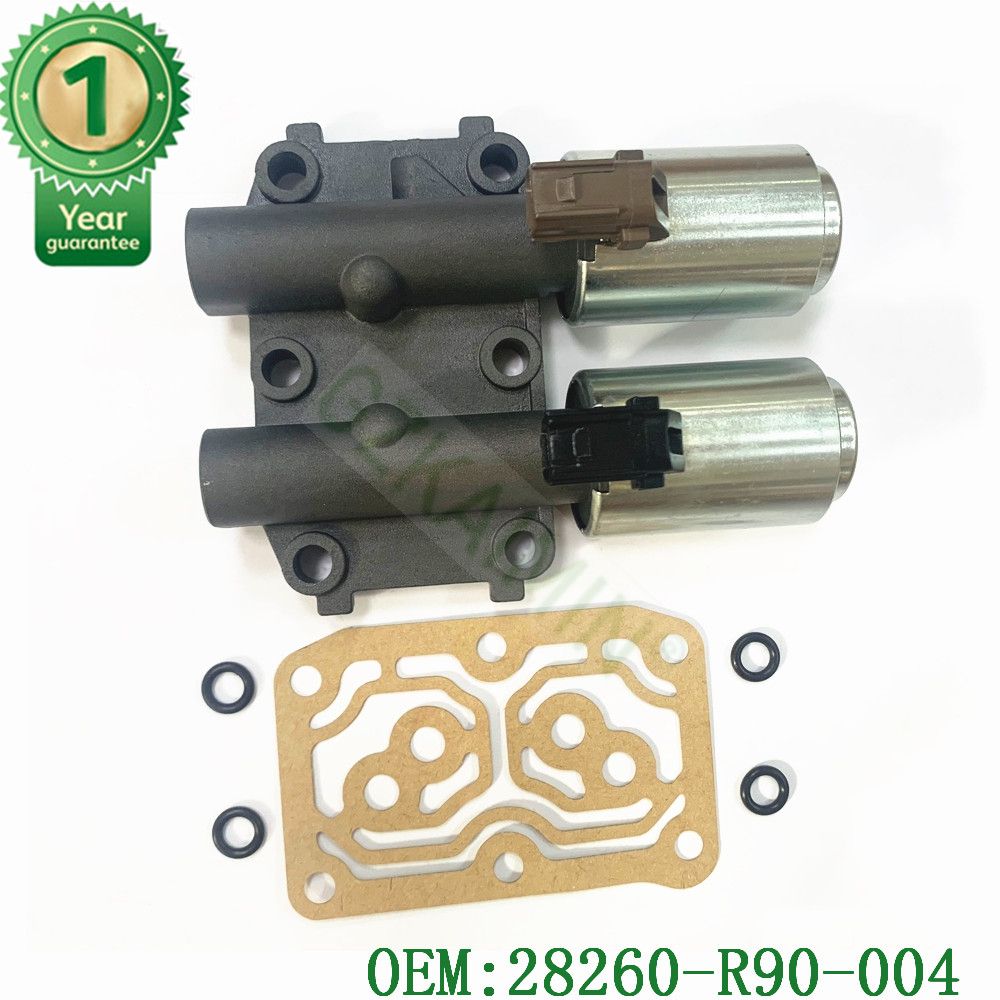 HIGH QUTY Transmission Dual Linear Shift Solenoid Gasket 28260-R90-004 28260R90004 For Honda Civic 06-11 TOP One!