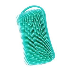 2 In 1 Silicone Body Scrubber, Scalp Massager Body Exfoliator