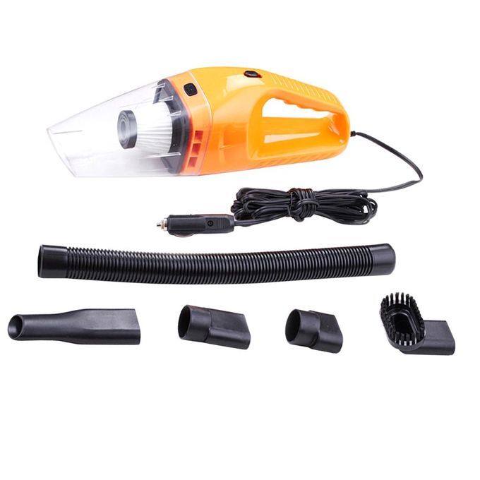 Orange 12V 120W Car Vaccume Cleaner Poweful Collector Universal Orange