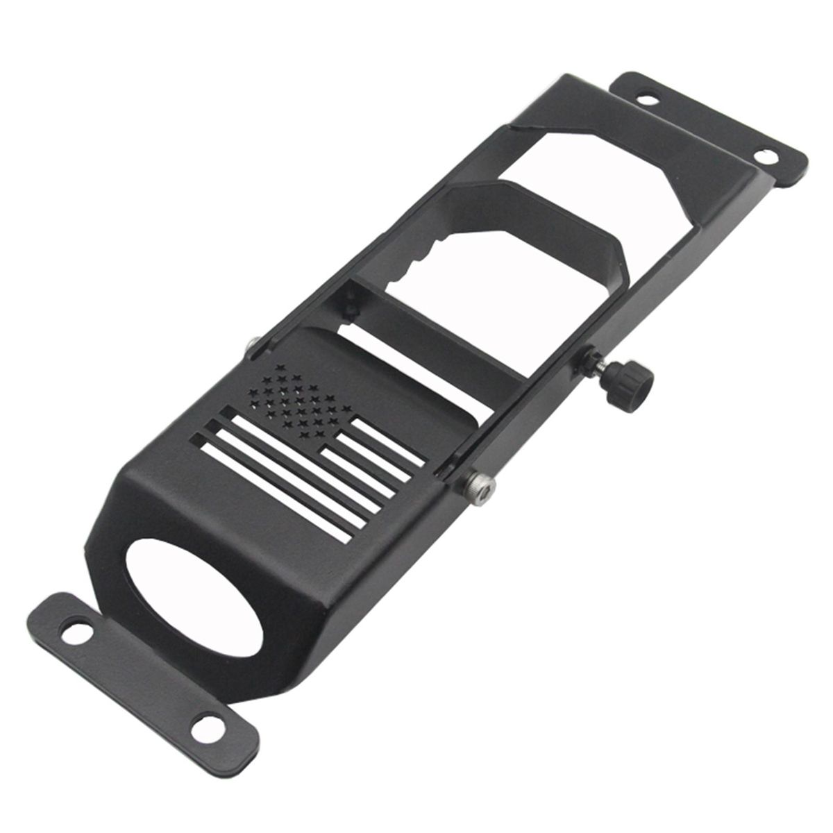 Door Hinge Step Metal Foot Peg Replacement for Wrangler JK 2007-2017