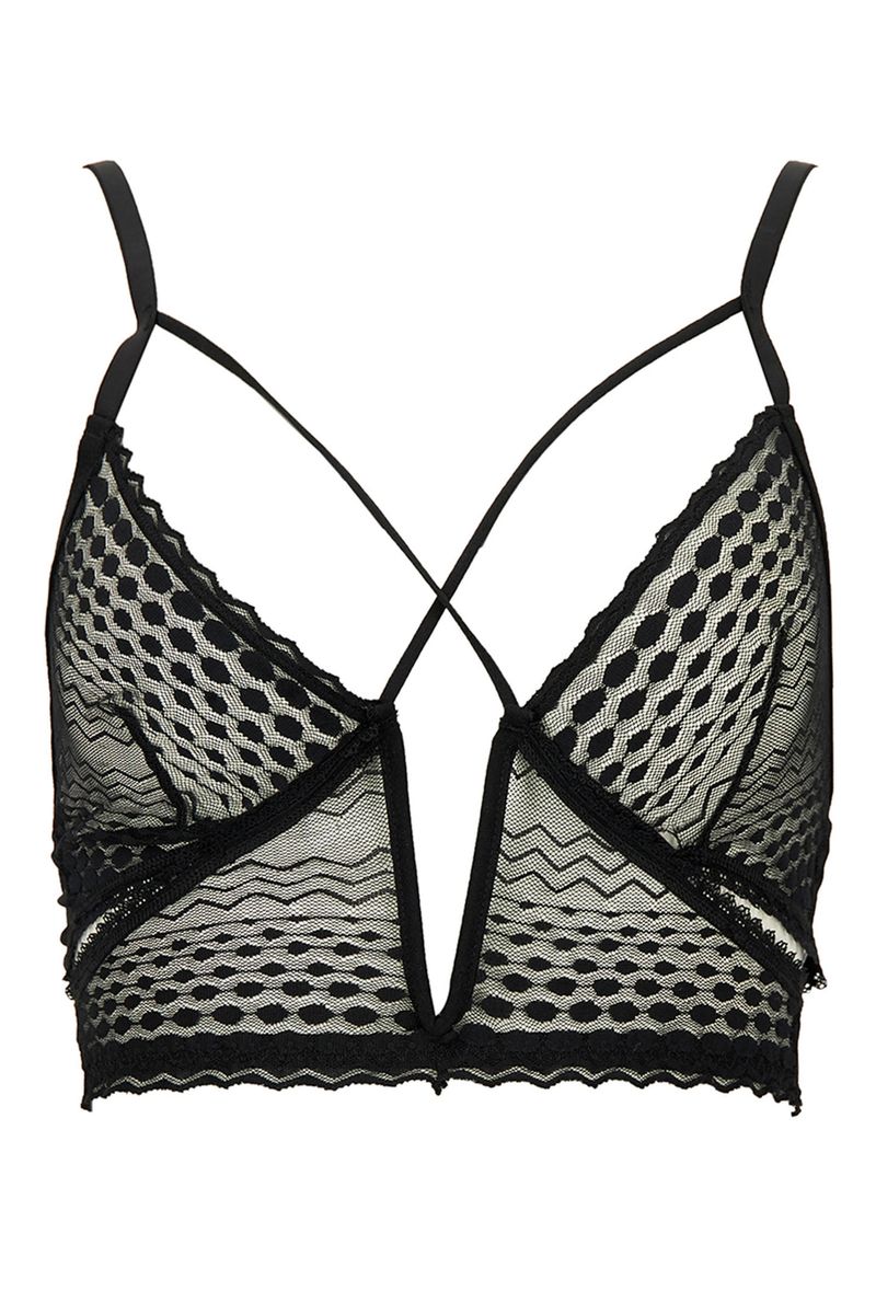 Woman Regular Fit Bra - Black