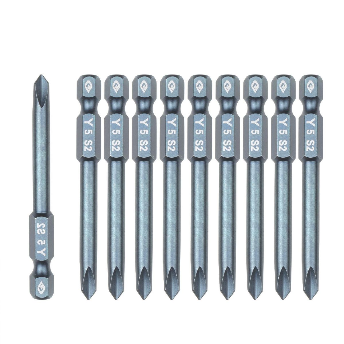 10pcs 1/4 Inch Hex Shank Magnetic Screwdriver Bits Set 65mm S2 Alloy Steel Hex Head Screwdriver Bits Professional Chamfered Ended Security Bit Tamper Proof Screw Tool Hand Tool H6.3x65mmxY5