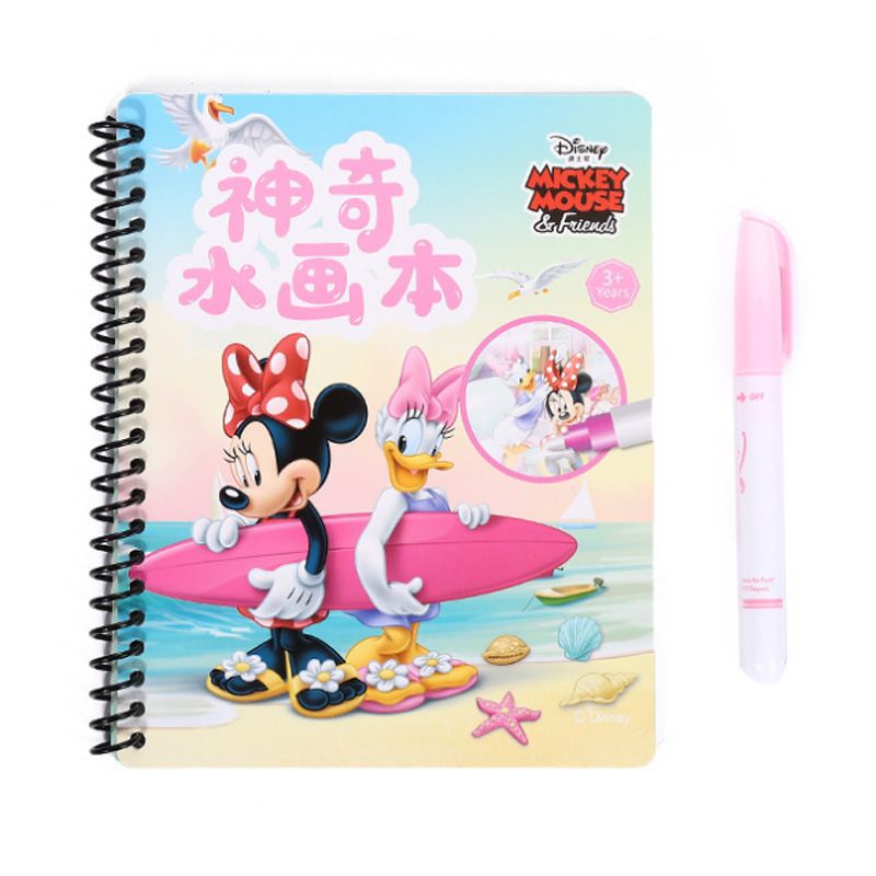 Disney Girls Frozen Magic Water Book Drawing Toys Boys Cars Magic Water Birthday Present Book Gift Learning Toys For Children