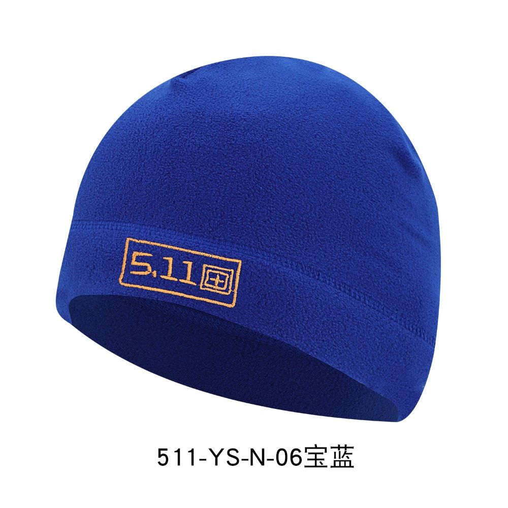 Winter Polar Coral Fleece Balaclava Men Face Mask Neck Warmer Beanies Thermal Head Cover Tactical Military Sports Scarf Ski Caps Blue Cap