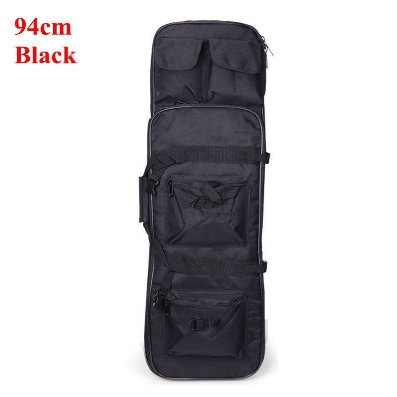Backpack  Heavy Duty Oxford Outdoor Sport Bag Hunting Gun Bag Airsoft Paintball Gun Case Black 94CM