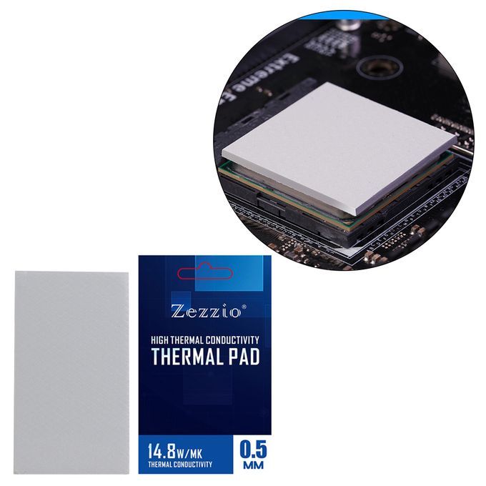 Silicone Thermal Pad Grease Pad For CPU Graphics Card Heat Resistance